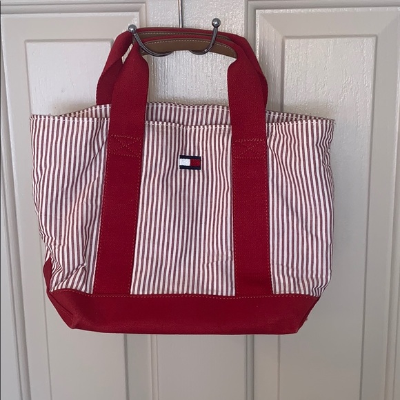 Tommy Hilfiger Handbags - Tommy Hilfiger small striped picnic tote purse